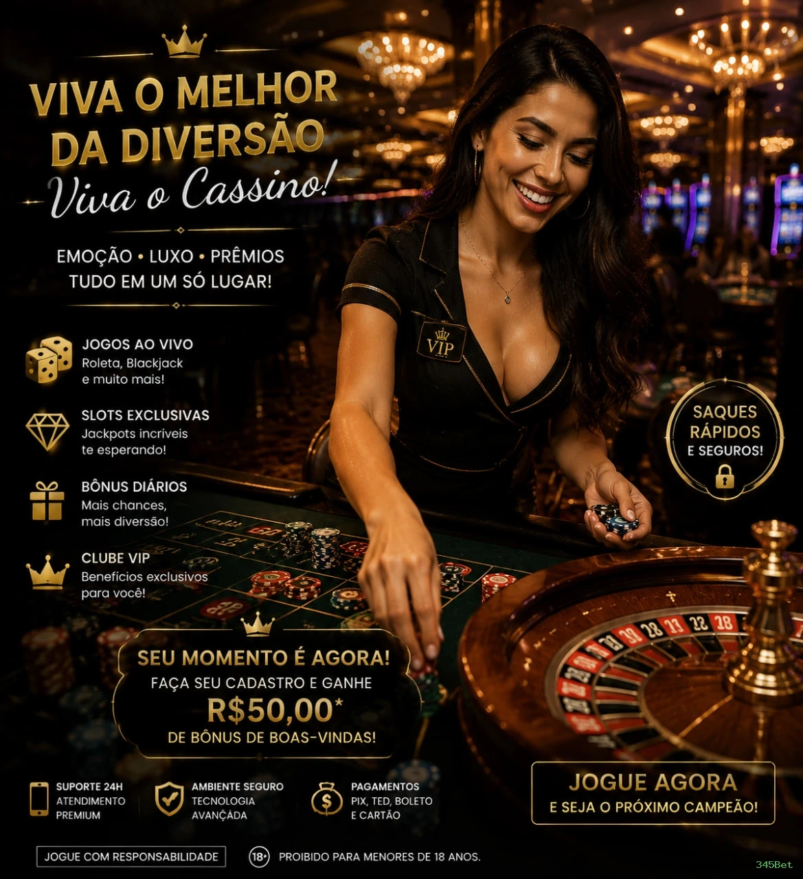 Limites depósito 345Bet